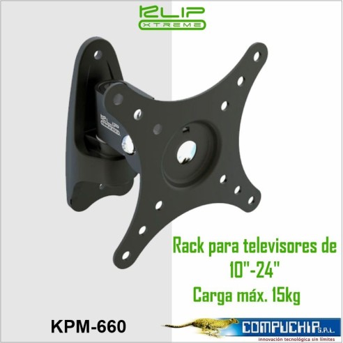 Rack klip xtreme, KPM-660 para televisores de hasta 24"