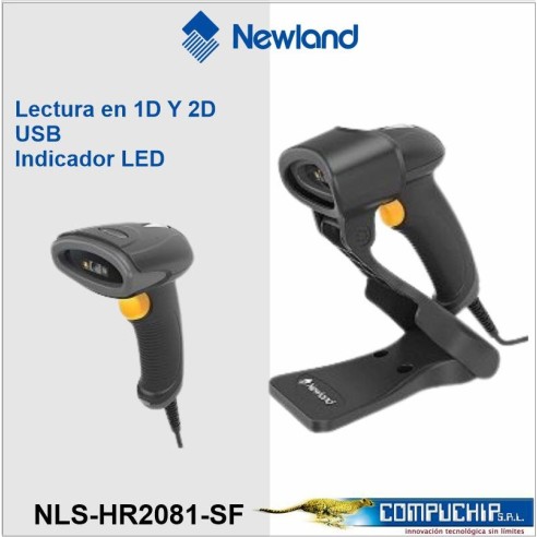 LECTOR DE CODIGO DE BARRAS -NEWLAND - NLS-HR2081-SF