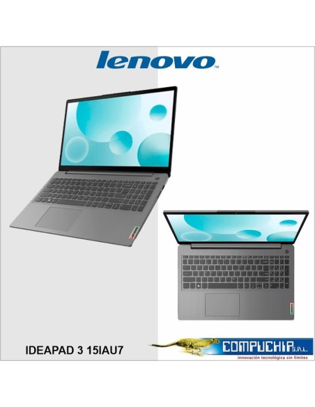 Notebook Lenovo IdeaPad 3 15IAU7 15.6" FHD TN Core i5-1235U 1.3/4.4GHz 8GB DDR4-3200MHz