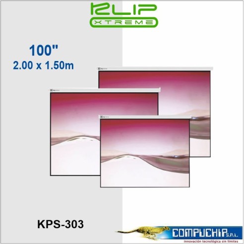 Ecran Klip Xtreme KPS-303, 100" (2.00x1.50m)