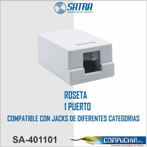 ROSETAS  DE 1 PUERTO SATRA