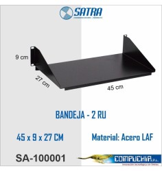 BANDEJA - 2 RU SATRA  45CM X 9CM X 27CM