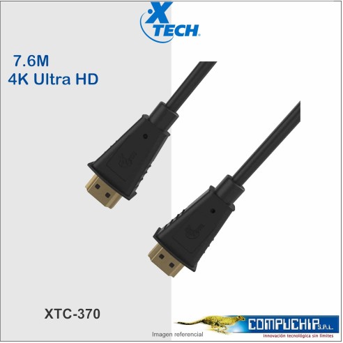 Cable HDMI Xtech XTC-370 HDMI macho a macho.