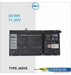 BATERIA DELL 40WH TYPE JK6Y6 40WH *ORIGINAL*.