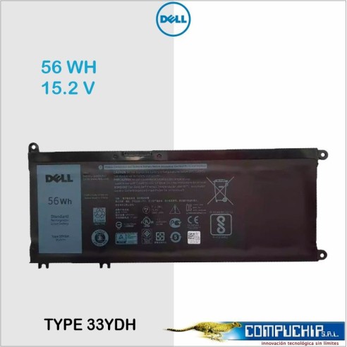 BATERIA DELL 56WH TYPE 33YDH 56WH *ORIGINAL*.