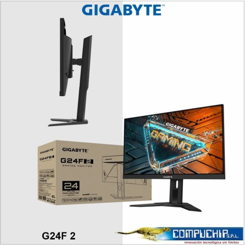 Monitor Gaming Gigabyte G24F 2, 23.8", 165hz, 1920x1080 Full HD, IPS, HDMI,DP.