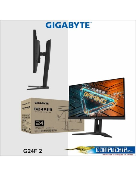 Monitor Gaming Gigabyte G24F 2, 23.8", 165hz, 1920x1080 Full HD, IPS, HDMI,DP.