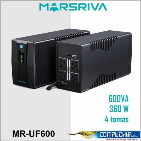 UPS MARSRIVA MR-UF600, 600VA/ 360W.