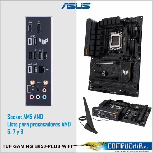 Motherboard ASUS TUF GAMING B650-PLUS WIFI, Chipset AMD B650, Socket AMD AM5, ATX