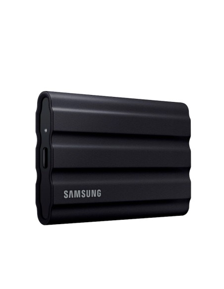 Unidad de estado solido externo SSD T7 Shield USB 3.2 Gen 2 (10Gbps) 4TB, Portatil, Negro
