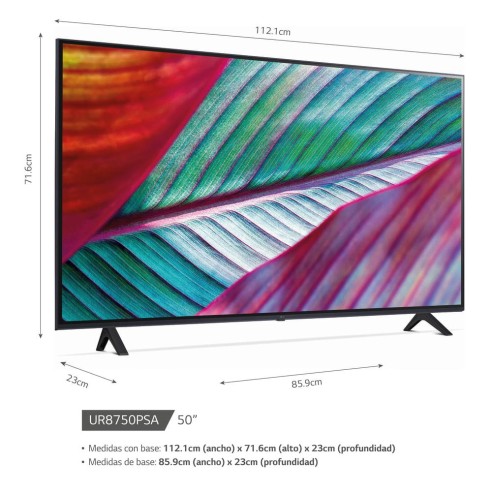 TV LG 50" 4K UHD Smart 50UR8750PSA