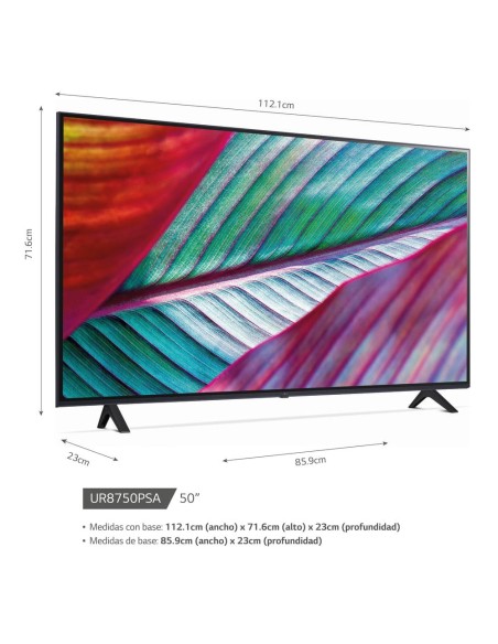 TV LG 50" 4K UHD Smart 50UR8750PSA