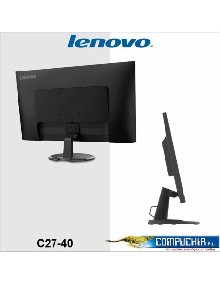 Monitor Lenovo C27-40, 27" WLED VA, Anti-Glare, 75Hz, 1 x HDMI, 1 x VGA.