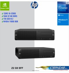 Workstation HP Z2 G9 SFF, Intel Core i9-12900 2.40 / 5.10GHz, 32GB DDR5-4800MHz.