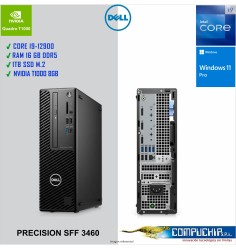 Workstation DELL Precision SFF 3460, Core i9-12900 2.40/5.10GHz, 16GB DDR5-4800MHz SO-DIMM