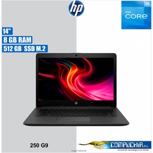 Notebook HP 240 G9, 14" LED HD SVA, Core i5-1235U 1.30 / 4.40GHz, 8GB DDR4-3200MHz