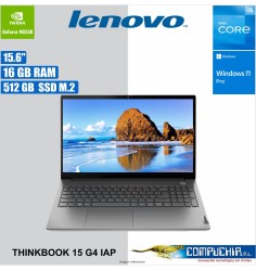 Notebook Lenovo ThinkBook 15 G4 IAP, 15.6" FHD TN Core i5-1235U 1.3/4.4GHz, 16GB DDR4-3200