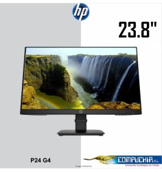 Monitor HP P24 G4 23.8" FHD IPS, HDMI / DP / VGA, Color Negro.