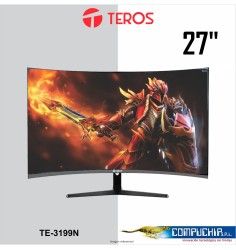 Monitor Curvo Teros TE-3199N, 27" FHD IPS, 75Hz, 4ms, HDMI, VGA