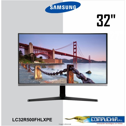 Monitor Samsung 32" LC32R500FHLXPE, LED VA 1920x1080, 1 x VGA, 1 x HDMI, 1 x Headphone.