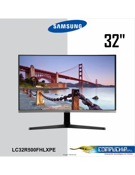 Monitor Samsung 32" LC32R500FHLXPE, LED VA 1920x1080, 1 x VGA, 1 x HDMI, 1 x Headphone.