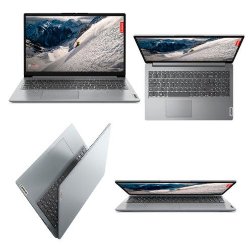 Laptop Lenovo IdeaPad 1 15AMN7 15.6" FHD TN AMD Ryzen 5 7520U 2.8/4.3GHz 8GB LPDDR5-5500 512GB SSD.