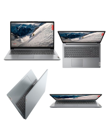 Laptop Lenovo IdeaPad 1 15AMN7 15.6" FHD TN AMD Ryzen 5 7520U 2.8/4.3GHz 8GB LPDDR5-5500 512GB SSD.