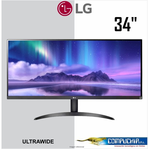 Monitor LG 34" UltraWide FHD IPS (2560x1080) 100Hz, 34WQ500 HDMI x1, DP x1, HP-Out x1
