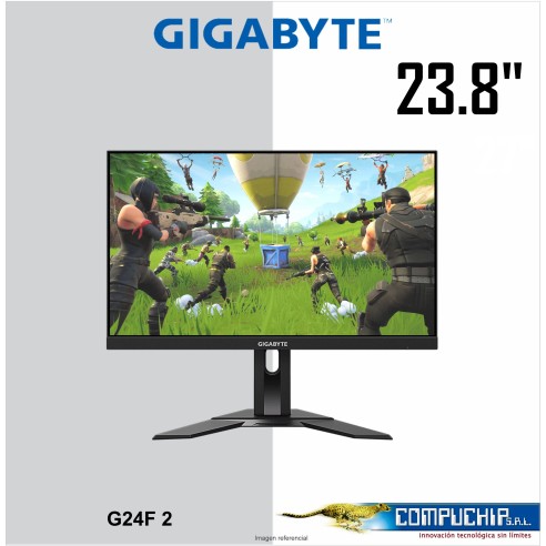 Monitor Gaming Gigabyte G24F 2, 23.8", 165hz, 1920x1080 Full HD, IPS, HDMI,DP.