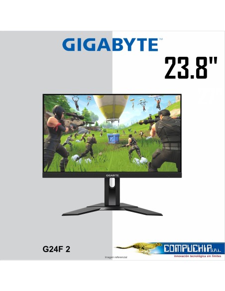 Monitor Gaming Gigabyte G24F 2, 23.8", 165hz, 1920x1080 Full HD, IPS, HDMI,DP.