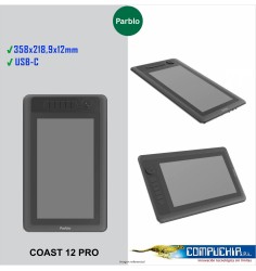 TABLETA GRÁFICA PARBLO INTANGBO COAST 12 PRO FULL HD 11.6".