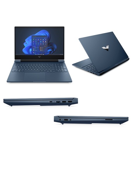 Notebook HP Victus 15-fa0007la, 15.6" FHD IPS, Core i7-12650H hasta 4.7GHz 16GB DDR4-3200