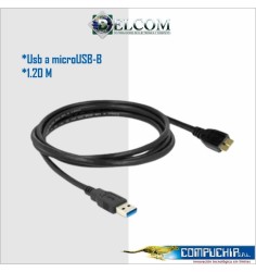 CAble USB 3.0 DELCOM para Disco duro externo
