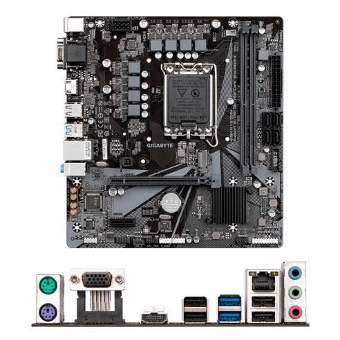 Motherboard Gigabyte H610M H V2 DDR4 (rev. 1.0) Chipset Intel H610, LGA1700, Micro ATX