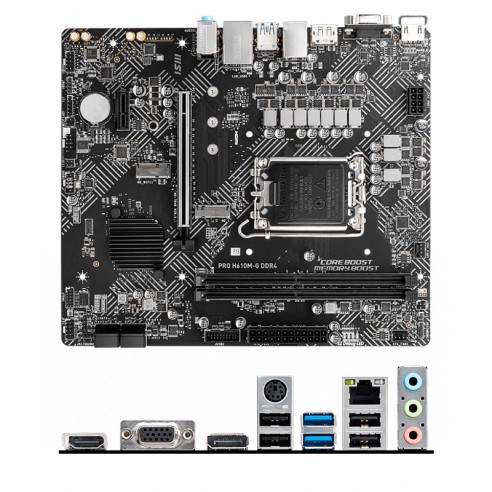 Motherboard MSI PRO H610M-G DDR4, Chipset Intel H610, LGA1700, mATX
