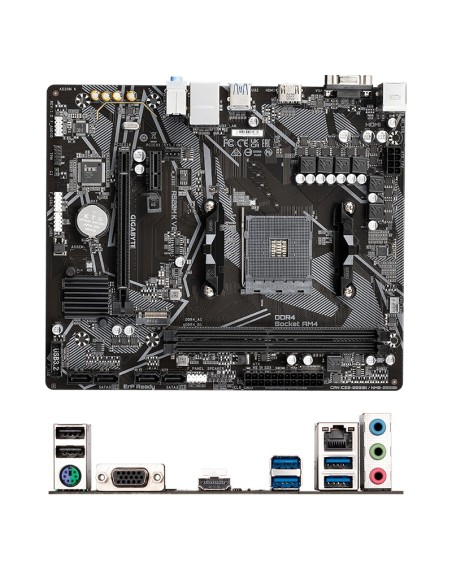 Motherboard Gigabyte A520M K V2 (rev. 1.0) Chipset AMD A520, Socket AM4, Micro ATX
