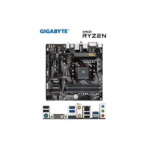 Motherboard Gigabyte B550M DS3H AC (rev. 1.5) Chipset AMD B550, Socket AM4, Micro ATX