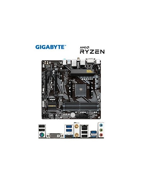 Motherboard Gigabyte B550M DS3H AC (rev. 1.5) Chipset AMD B550, Socket AM4, Micro ATX