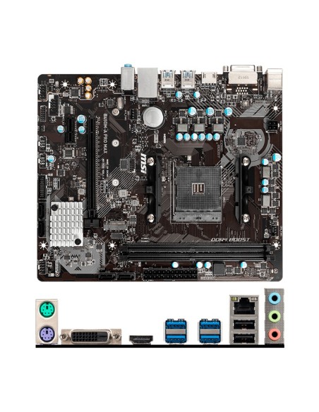 Motherboard MSI B450M-A PRO MAX, Chipset AMD B450, HDMI, DVI-D, mATX