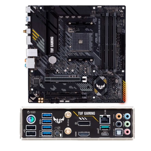 Motherboard ASUS TUF GAMING B550M-PLUS WIFI II Chipset AMD B550, Socket AMD AM4, Micro ATX