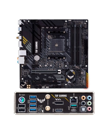 Motherboard ASUS TUF GAMING B550M-PLUS WIFI II Chipset AMD B550, Socket AMD AM4, Micro ATX