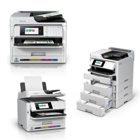 Impresora Multifuncion Epson WorkForce Pro WF-C5890 Imprime/Escanea/Copia/Fax/LAN/WiFi/USB