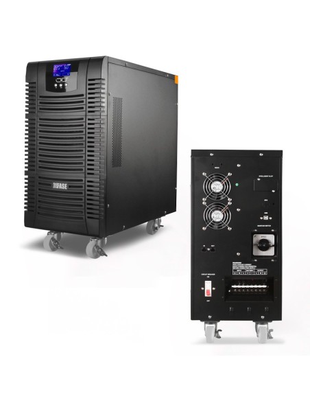UPS Elise Fase Online Serie Zen 10000VA / 9000W / Bornera Entrada - Salida 60Amp / USB.
