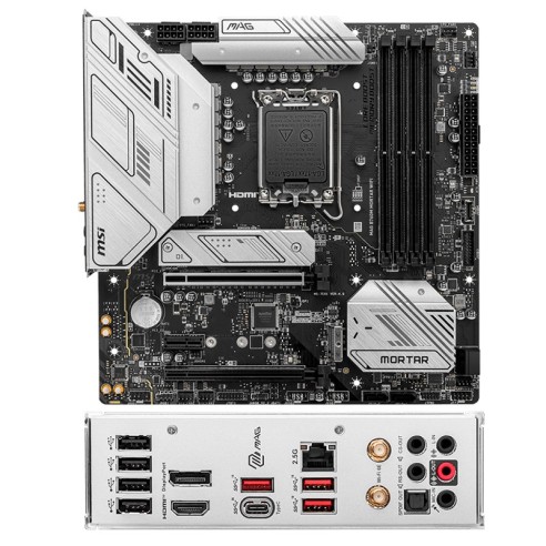 Motherboard MSI MAG B760M MORTAR WIFI, Chipset Intel B760, LGA1700, HDMI, DP, mATX