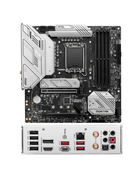 Motherboard MSI MAG B760M MORTAR WIFI, Chipset Intel B760, LGA1700, HDMI, DP, mATX