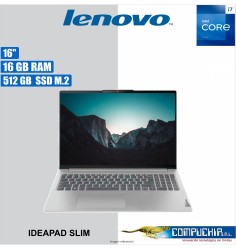 Notebook Lenovo IdeaPad Slim 5 16" WUXGA IPS Core i7-13620H 2.40/4.90GHz 16GB LPDDR5-5200