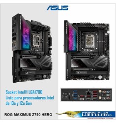 Motherboard ASUS ROG MAXIMUS Z790 HERO, Chipset Intel Z790, LGA1700, ATX