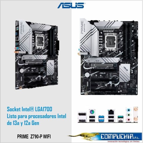Motherboard ASUS Prime Z790-P WIFI, Chipset Intel Z790, LGA1700, ATX