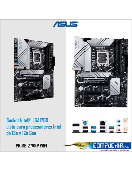 Motherboard ASUS Prime Z790-P WIFI, Chipset Intel Z790, LGA1700, ATX