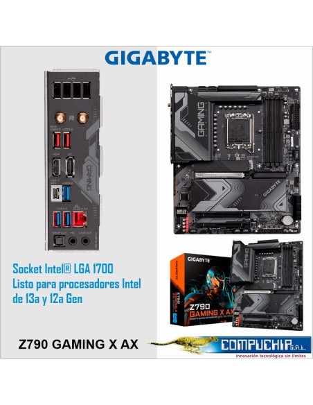 Motherboard Gigabyte Z790 GAMING X AX (rev. 1.0), Chipset Intel Z790, Socket LGA1700, ATX